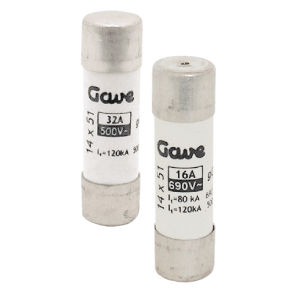 Fusibile cilindrico - gG - GAVE ELECTRO - di protezione contro i cortocircuiti / classe gG