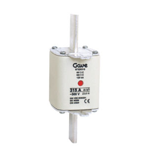 Fusibile NH - Knife fuses NH - GAVE ELECTRO - di protezione contro i cortocircuiti / classe gG