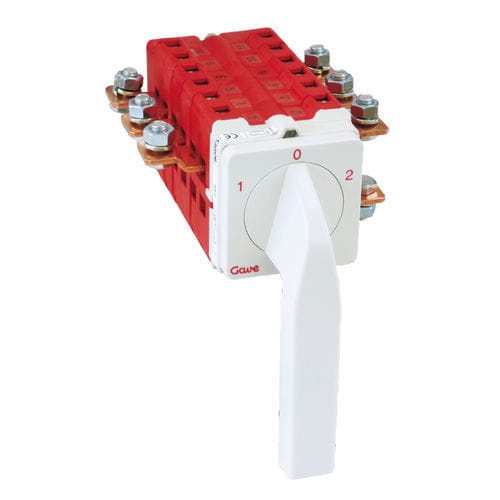Interruttore a camme - Size D3 - GAVE ELECTRO - manuale / di inversione