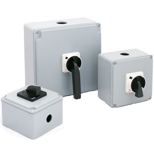 Interruttore-sezionatore chiuso - Aluminium enclosure 16-250A - GAVE ELECTRO - con alloggiamento in alluminio / industriale