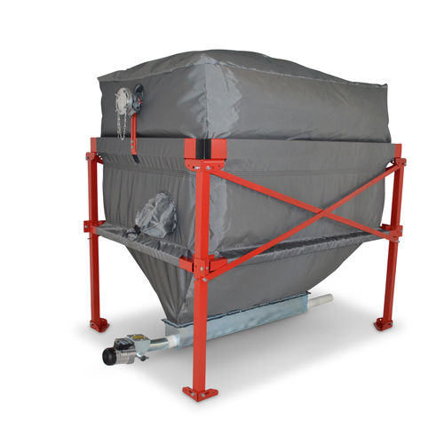 Silo flessibile - BPS - SILOTEC - con estrattore / per granulati di legno / di riempimento