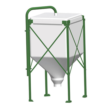 Silo a fondo conico - SILOTEC - per il settore agricolo