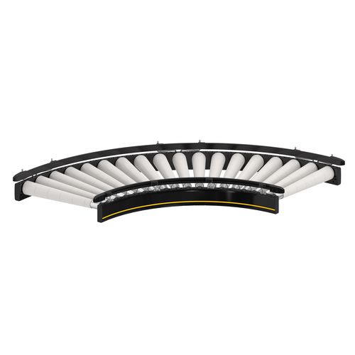 Trasportatore curvo - RM 8120 - Interroll - a rulli / a rulli conici / da trasporto