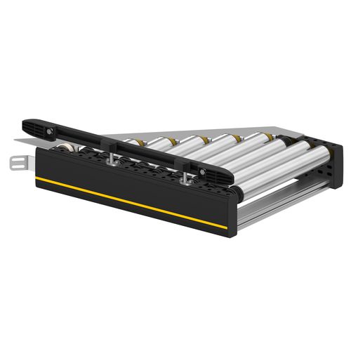 Trasportatore a nastro - RM 8230 - Interroll - a rulli / convergente / d'alimentazione