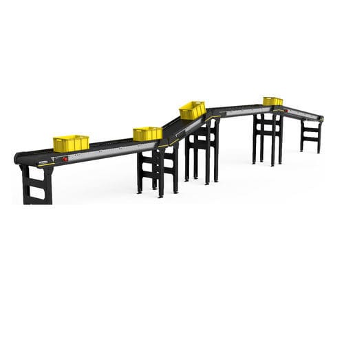 Trasportatore dritto - LCP - Interroll - a nastro / da trasporto / modulare