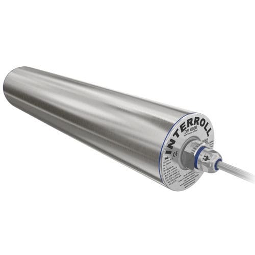 Mototamburo asincrono - DM 0080 - Interroll - sincrono / trifase / per trasportatore