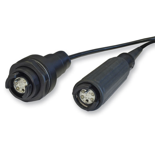 Connettore a fascio dilatato - X-BEAM  - DIAMOND SA - ottico / rotondo / maschio