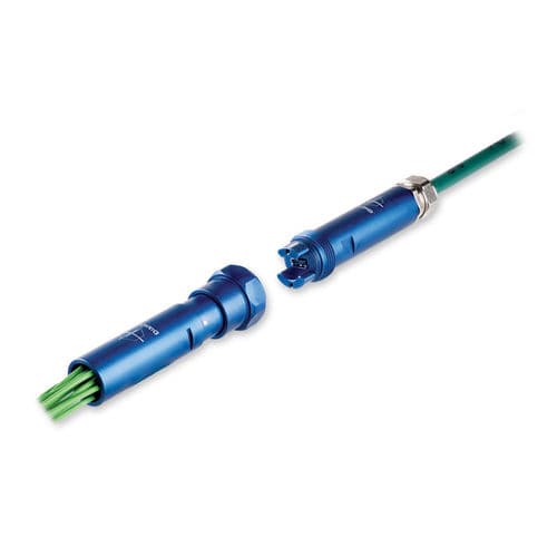 Connettore ottico - DiaFlex MT  - DIAMOND SA - in fibra ottica / cilindrico / in metallo