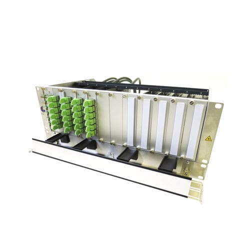 Pannello di distribuzione per fibra ottica - BGT 3 + 1U - DIAMOND SA - per rack