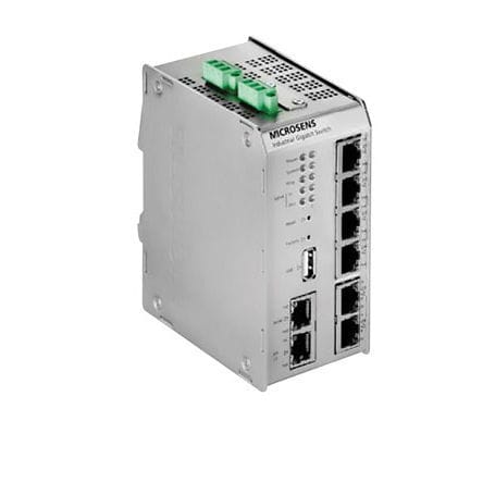 Switch Ethernet non gestibile - EQQ series  - DIAMOND SA - 7 porte / Ethernet gigabit / in fibra ottica