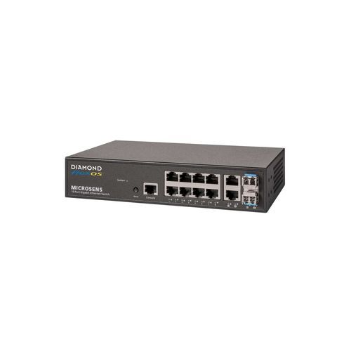 Switch Ethernet gestibile - 1083542 - DIAMOND SA - 10 porte / 2 porte / Ethernet gigabit