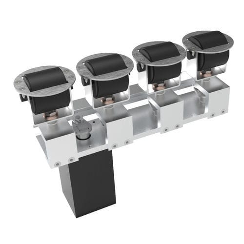 Gruppo ruote orientabile - VersaSort™ - Johnson Electric - per trasporto / per movimentazione / per trasportatore
