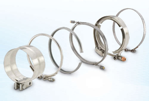Fascetta stringitubo in acciaio inossidabile - Mercury Products - a perno / flessibile / secondo specifiche