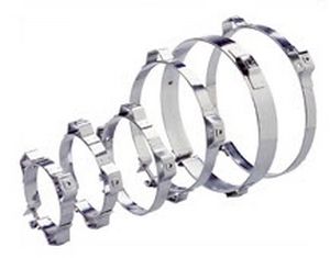 Fascetta stringitubo in acciaio inossidabile - Mercury Products - a perno / a nastro / flessibile