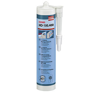 Colla polimerica - COSMO HD-100.400 - Weiss Chemie - per vetro / monocomponente / industriale