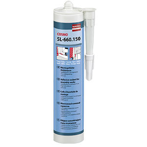 Colla polimerica - COSMO SL-660.150 - Weiss Chemie - per plastica / per schiume / monocomponente