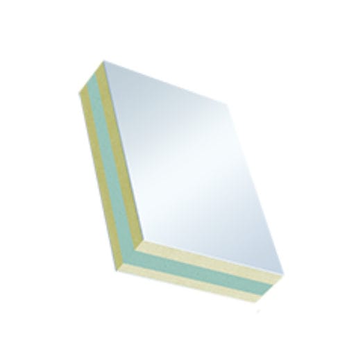 Pannello sandwich anima in polistirene espanso - PVCR-XPS/TK - Weiss Chemie - rivestimento in PVC / per porta / termico