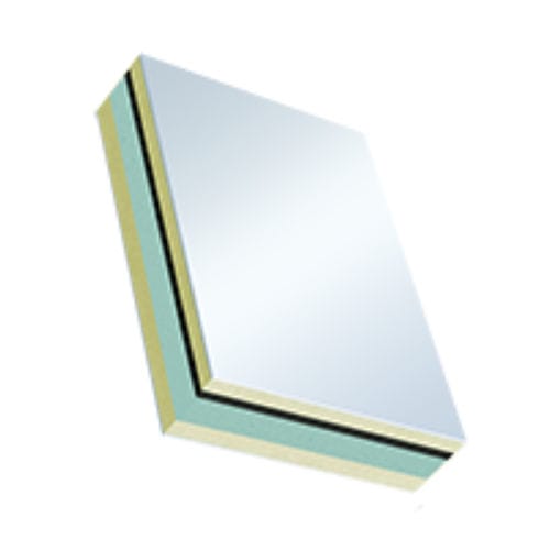 Pannello sandwich anima in polistirene espanso - Weiss Chemie - rivestimento in PVC / per porta / termico