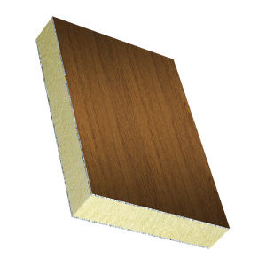 Pannello sandwich anima in schiuma - ALU/HD - Weiss Chemie - rivestimento in alluminio / per condotto / per porta