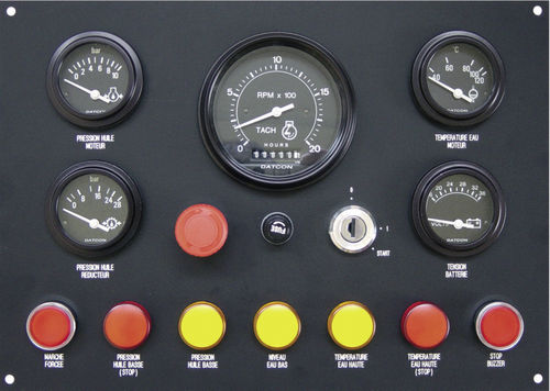 Unità di controllo per motore diesel - LM Instrumentation
