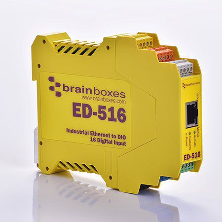 Modulo di I/O digitale - ED-516 - Brainboxes - Ethernet / RS485 / TTL