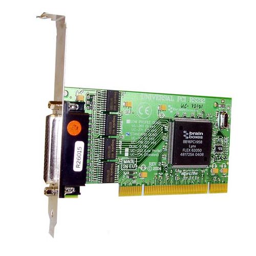 Scheda di interfaccia PCI - UC-756 - Brainboxes - serie / RS-232 / industriale