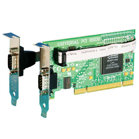 Scheda di interfaccia PCI - UC-101 - Brainboxes - serie / RS-232 / industriale