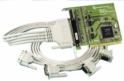 Scheda di interfaccia PCI - UC-346 - Brainboxes - serie / RS-485 / industriale