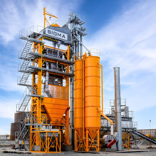 Impianto di produzione d'asfalto trasportabile - COMPACT 2000  - SIGMA ASPHALT TECHNOLOGY - stazionario