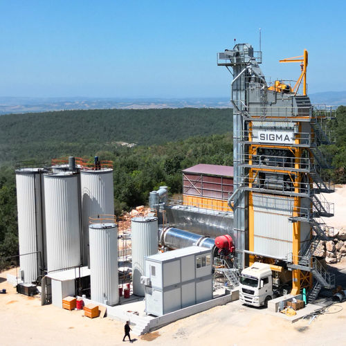 Impianto di produzione d'asfalto stazionario - PRIMA 280 - SIGMA ASPHALT TECHNOLOGY