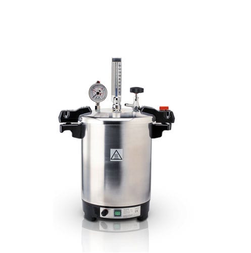 Autoclave da laboratorio - 8501312A - CertoClav EL  - CertoClav Sterilizer GmbH - rotativo / a carico dall'alto / verticale