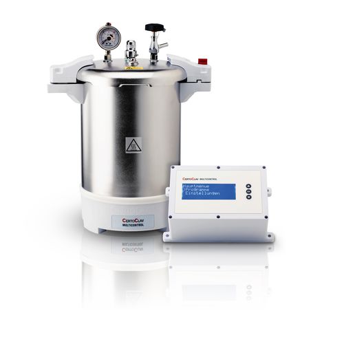 Autoclave da laboratorio - 8510175 - CertoClav MultiControl 2 - CertoClav Sterilizer GmbH - automatico / verticale / da banco