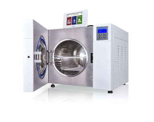 Autoclave da laboratorio - STE-45-T - CertoClav Sterilizer GmbH - sottovuoto / con generatore di vapore / automatico