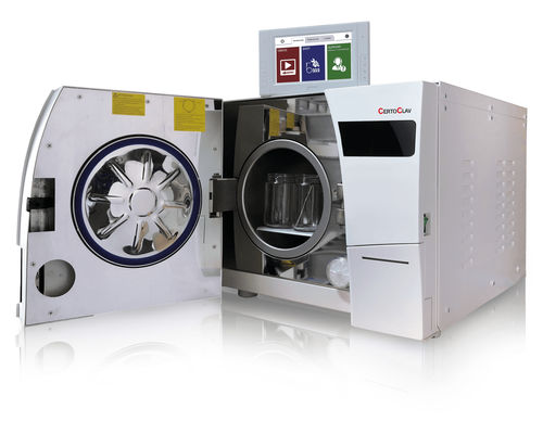 Autoclave da laboratorio - 8500489 - CertoClav Vacuum Pro 22 - CertoClav Sterilizer GmbH - sottovuoto / con generatore di vapore / a carico frontale