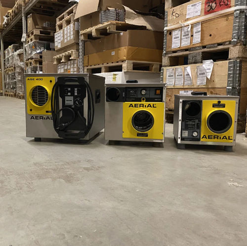 Deumidificatore ad adsorbimento - ASE 200 - Dantherm Group - d'aria / da incasso