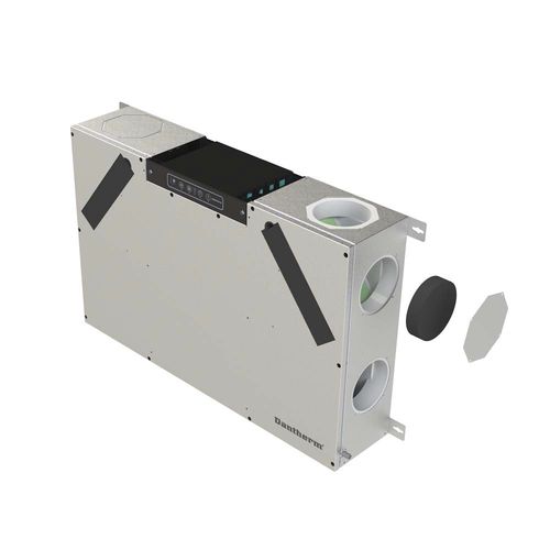 Unità di ventilazione ad alto rendimento - RCC 220P2 - Dantherm Group - con fissaggio a soffitto