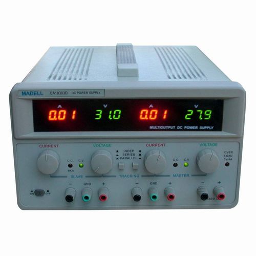 Alimentatore elettrico da tavolo - CA18303D - Madell Technology - AC/DC / a tripla uscita / regolabile
