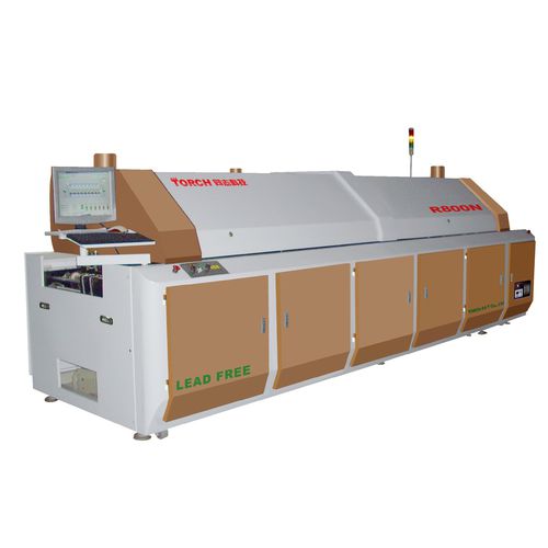 Macchina di brasatura dolce a riflusso - R800N - Beijing Torch SMT Co., Ltd. - semiautomatica / per circuito stampato / per componenti elettronici