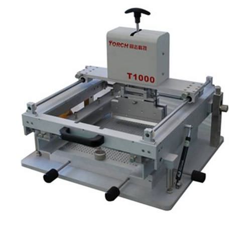 Macchina serigrafica manuale - T1000 - Beijing Torch SMT Co., Ltd. - per pasta saldante / SMT / in piano