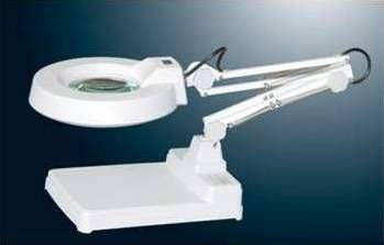 Lente di ingrandimento con lampada a LED - QK228B - SMT MAX - su braccio articolato / da banco