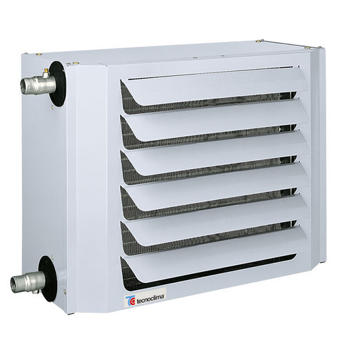 Aerotermo ad acqua calda - AZN - Tecnoclima Spa - elettrico / da parete