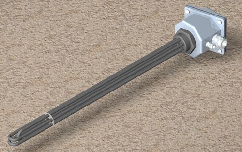 Resistenza riscaldante tubolare - ELECTRICFOR , S.A. - blindata