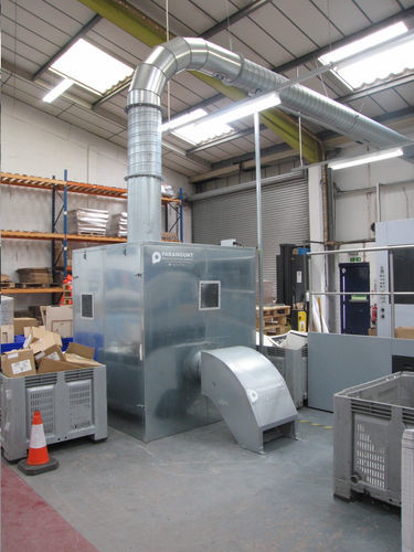 Ventilatore elicoidale - Chopper Conveyor Fan - Paramount Waste Extraction Limited - canalizzabile / con motore elettrico / in acciaio