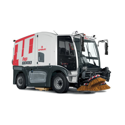 Spazzatrice meccanica uomo a bordo - HP6000 - Comac spa - diesel / per strade / per polveri