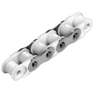 Catena di trasmissione - KE / KE - Eco - MÄDLER GmbH - in acciaio inossidabile / in policarbonato / a rulli