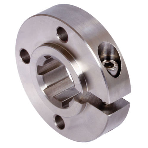 Giunto per albero rigido - 64899602 - MÄDLER GmbH - in acciaio inossidabile / a mozzo scanalato / con flangia