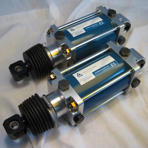 Cilindro pneumatico - ES Series - AirControl Industrial S.L. - a doppio effetto / in acciaio inossidabile / su misura