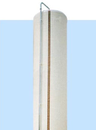 Silo in PRFV - E vtr Series - Eurofim - flessibile / per polveri / per cereali
