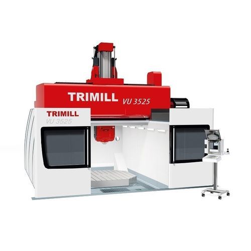Fresatrice CNC 5 assi - VU 3525 - TRIMILL A.S. - verticale / a portale / con tavola rotante