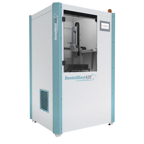 Sabbiatrice automatica - DENTALBLAST 420 - FerroECOBlast - ad aspirazione / per impianti dentali / per trattamento di superficie
